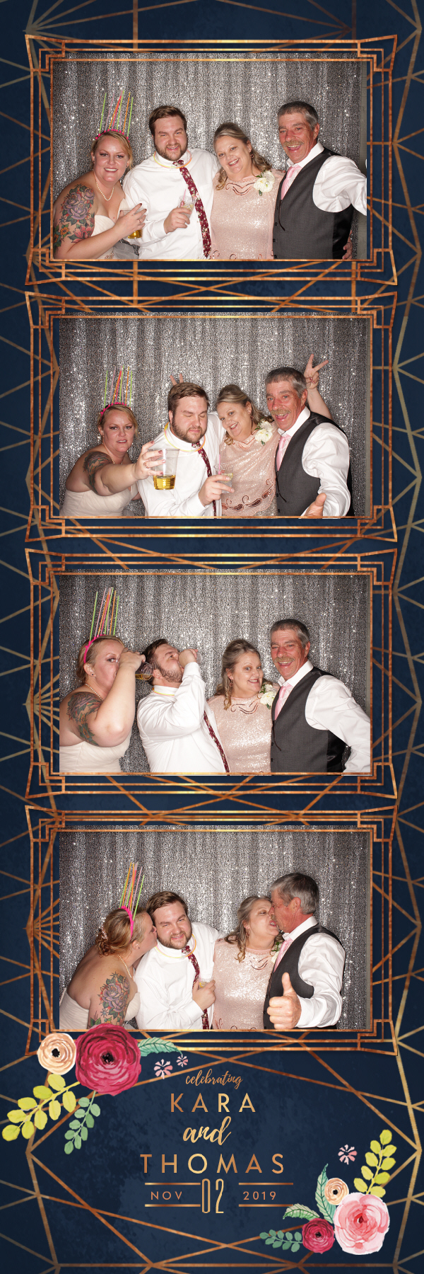 Kara and Thomas Wedding | View more photos from the event at gallery.photoboothbillings.com/u/PhotoBoothBillings/Kara-and-Thomas-Wedding